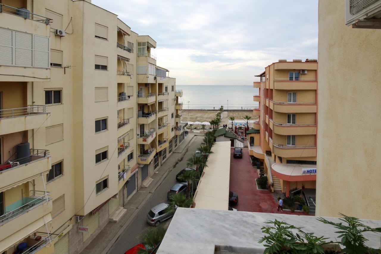 1 Bedroom Apartment With Fast Internet And Sea View Balcony In Дуррес Экстерьер фото