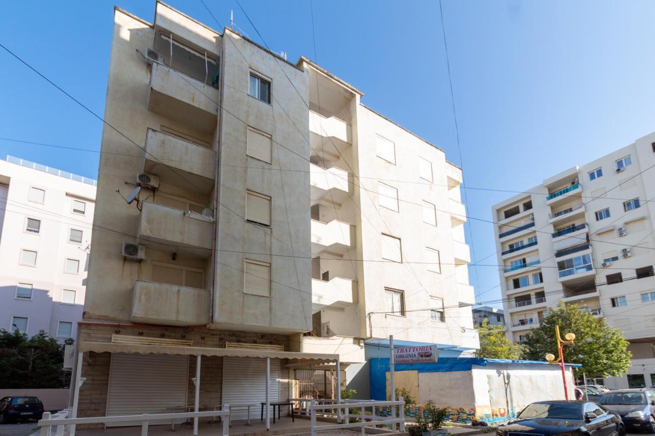 1 Bedroom Apartment With Fast Internet And Sea View Balcony In Дуррес Экстерьер фото